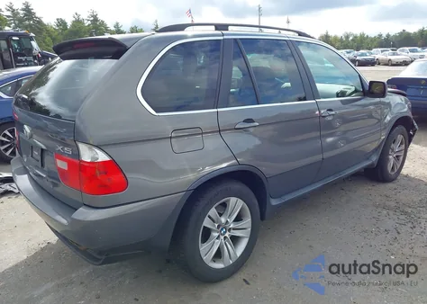 2006 BMW X5 4.4I z USA, uszkodzony, nr VIN 5UXFB53536LV24662